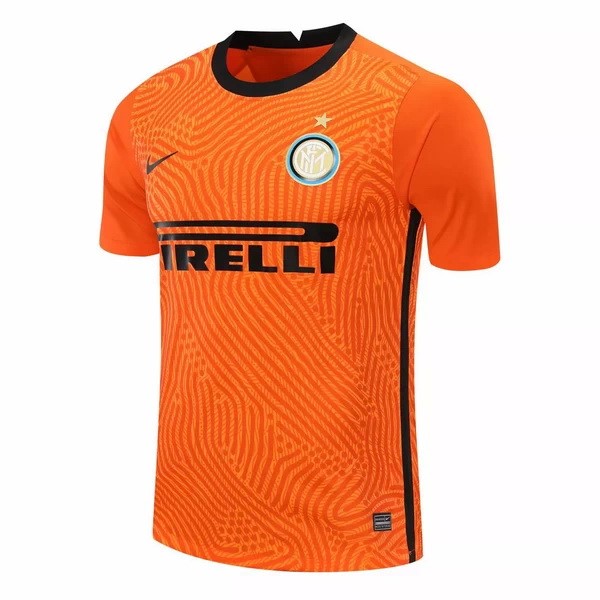 Camiseta Inter Portero 2020/21 Naranja